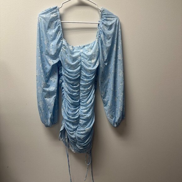 Hello Molly Set The Tone Dress Blue - Picture 6 of 6